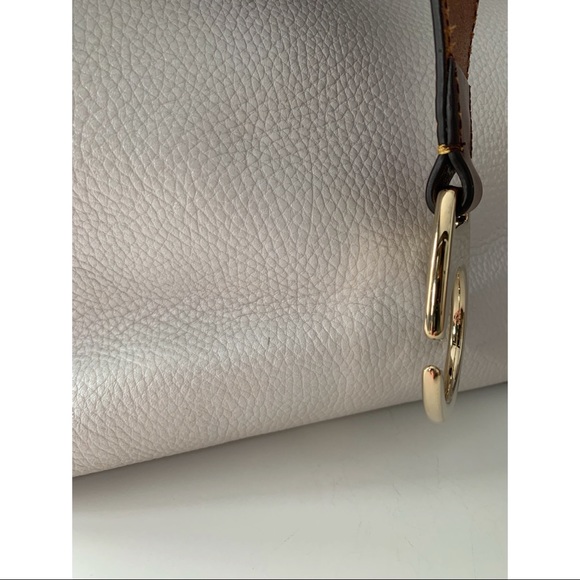 Dooney & Bourke Pebble Leather Logo Lock Hobo - Picture 5 of 16